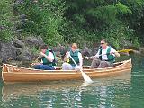 le canoë bois Migrateur 4.90 de la famille GANTOIS