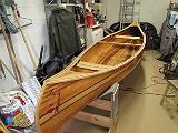le canoë bois Ricochet 4.50 de M. ADRAGNA