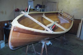 Fabrication de la Lucyole: aménagement intérieur