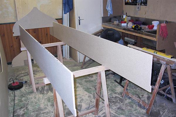 PICT3112.JPG - Montage du chantier sur deux tréteaux